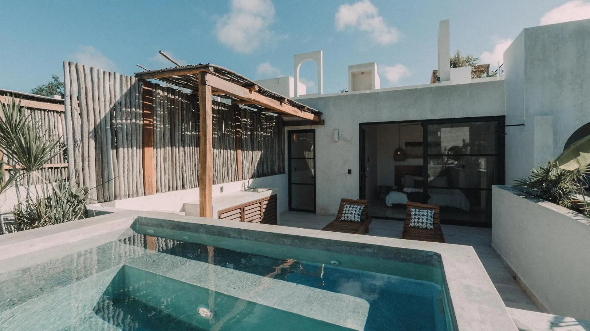 Architects Dream Stylish 4-Bedroom Home Tulum Mexico
