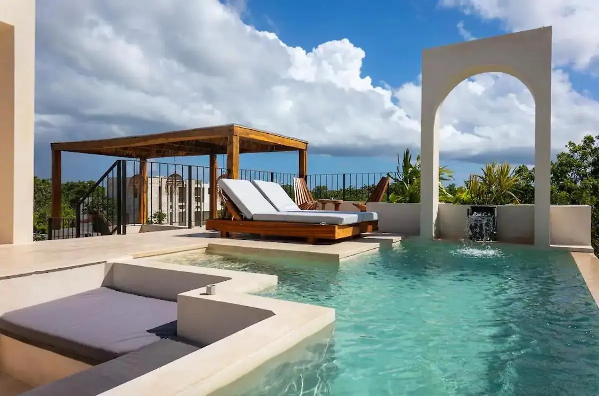 Architects Dream Stylish 4-Bedroom Home Tulum Villa